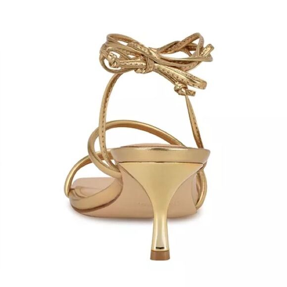 Nine West | Hendy Strappy Lace Up Dress Sandals - Picture 3 of 9